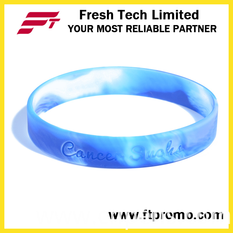 Customized Promotional Silicone Wristband with OEM